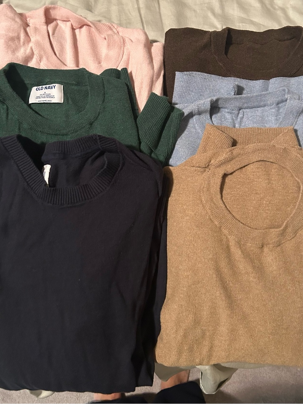 Old navy crew neck sweaters bundle men’s sz small